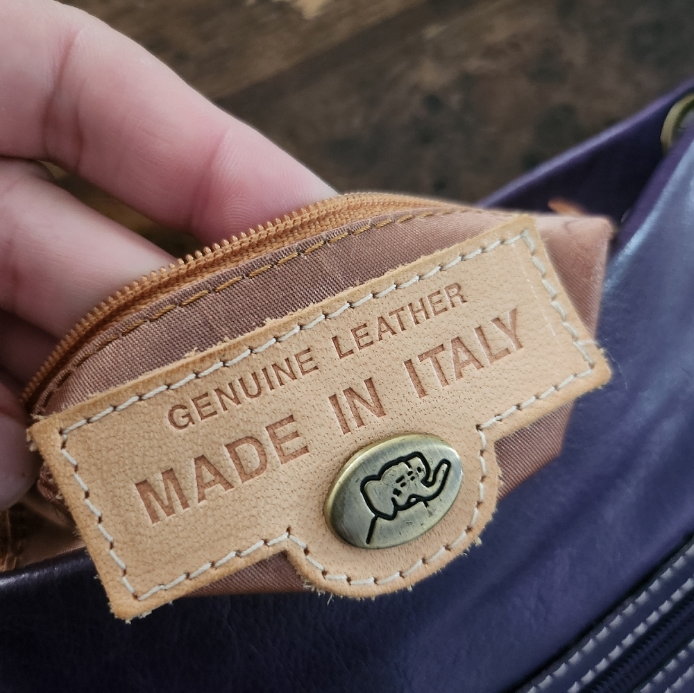 Avorio Italy leather crossbody bag - Picture 7 of 7
